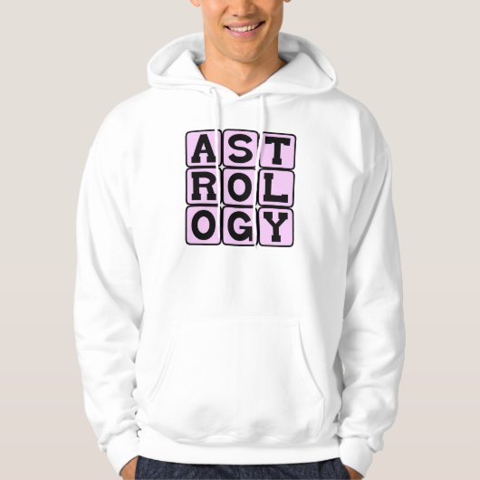 Astrologie, Studie van de Dierenriemtekens Hoodie (Voorkant)