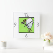 Astrologie Tandartsjaal Aries wandklok (Huis)