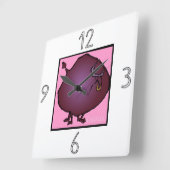 Astrologie Tandartsjaal Tandloper Vierkante Klok (Hoek)