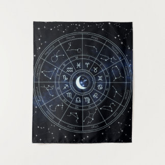 Astrologie Tapestry Wandkleed