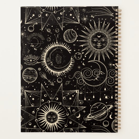 Astrologie thema 2025 planner (Achterkant)