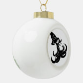 astrologie van de astrologie van de aquarius horos keramische bal ornament (Links)