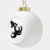 astrologie van de astrologie van de aquarius horos keramische bal ornament (Rechts)