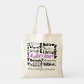 Astrologie van de galg Zodiac Horoscope Collage Tote Bag (Achterkant)
