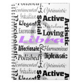 Astrologie van de galg Zodiac Traits Collage Notitieboek (Voorkant)