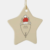 Astrologie van de kraakbedekking van de dierentuin keramisch ornament (Rechts)