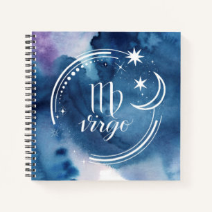 Astrologie van de Waterverf - Virgo Notitieboek