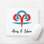 Astrologie van paardenparen en paardenparen van pa muismat (Met muis)