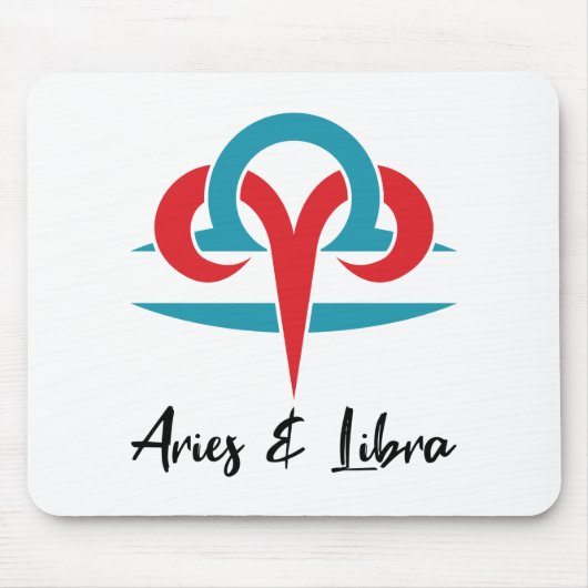 Astrologie van paardenparen en paardenparen van pa muismat (Voorkant)