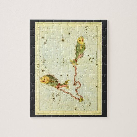  astrologie visconstellatie dierentuin legpuzzel (Verticaal)