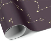 Astrologie Vissen Kosmische Sterren sterrenbeeld D Cadeaupapier (Rol Hoek)