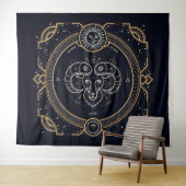 Astrologie Wandkleed (In Situ (horizontaal))