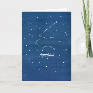 Astrologie Waterman Gelukkige Verjaardag Vriend Kaart