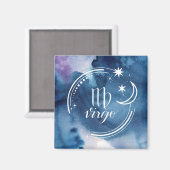 Astrologie waterverf - Virgo Magneet (Voorkant / Achterkant)