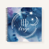 Astrologie waterverf - Virgo Notitieboek (Voorkant)