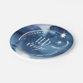 Astrologie waterverf - Virgo Papieren Bordje (Gekanteld)