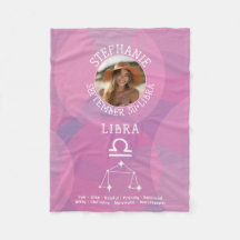 Astrologie Weegschaal Zodiac Sign Foto Aangepaste 