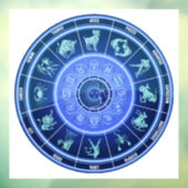 Astrologie wiel sticker (Vel 3)