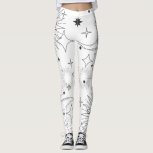 ASTROLOGIE (WITTE) LEGGINGS