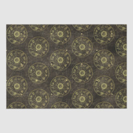  astrologie Zodiac en Cobweb magisch Tissuepapier