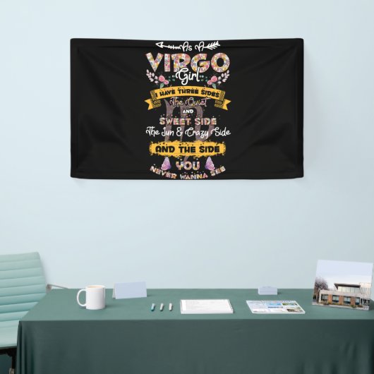 Astrologie Zodiac Floral Spandoek (Beurs)