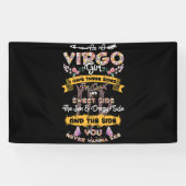 Astrologie Zodiac Floral Spandoek (Horizontaal)