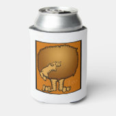 Astrologie Zodiac Leo Teken Verjaardag Koelbox Blikjeskoeler (Blikje Achterkant)