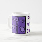 Astrologie Zodiac Libra Sign Birthday Mok (Voorkant links)