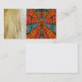 Astrologie Zodiac Medicine Wheel Visitekaartjes (Voorkant / Achterkant)