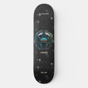 Astrologie Zodiac Teken Kanker Gepersonaliseerd Persoonlijk Skateboard