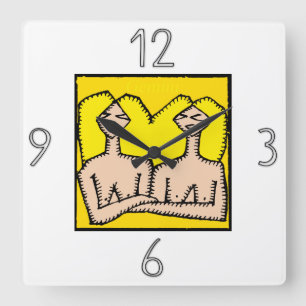 Astrologie Zodiadisch Sign Gemini wandklok