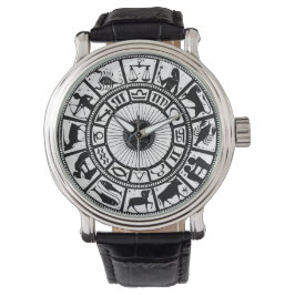  Astrologie Zodiawiel Horloge