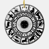  Astrologie Zodiawiel Keramisch Ornament (Achterkant)