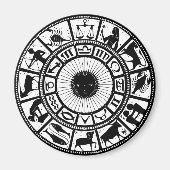  Astrologie Zodiawiel Magneet (Voorkant)