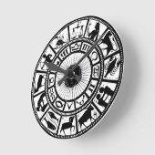Astrologie Zodiawiel Ronde Klok (Hoek)