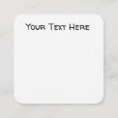  Astrologie Zodiawiel Vierkante Visitekaartje (Achterkant)