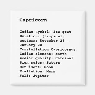 Astrologie zwart-wit van de dierentuin magneet