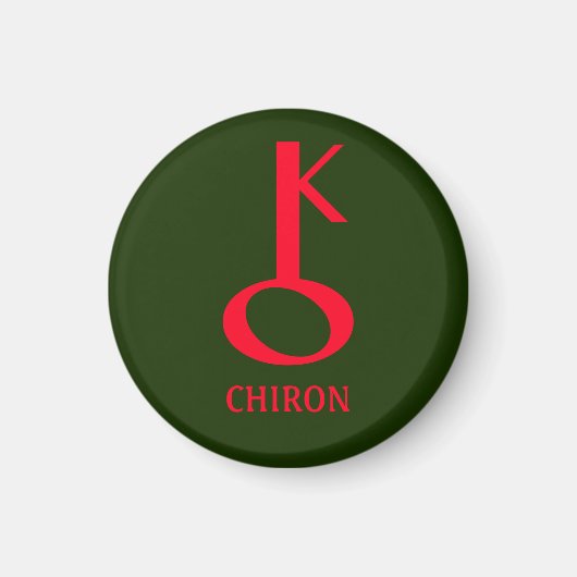 Astrologiekaarten: Chiron Magnet (Voorkant)