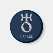 Astrologiekaarten: de planeet Uranus Magnet (Voorkant)