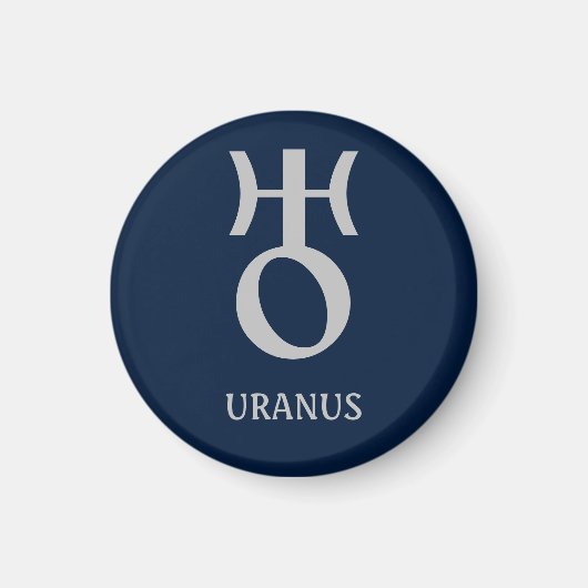 Astrologiekaarten: de planeet Uranus Magnet (Voorkant)