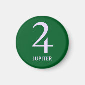 Astrologiekaarten: de Planet Jupiter Magnet (Voorkant)