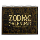 astrologiekalender voor dierenriem kalender (Hoes)