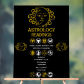 astrologielezen acryl bord (Neutraal)