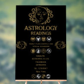 astrologielezen acryl bord (Neutraal)
