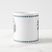 Astrologievriendschap Valxart Pisces Leo Grote Koffiekop (Voorkant)