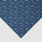 Astrologisch gebarentroop van de galg Zodiac Tissuepapier (Detail)