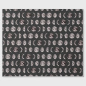 astrologisch hemelpatroon cadeaupapier (Vlak)