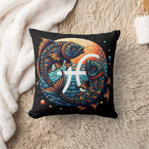 Astrologisch horoscoopteken Vissen Zodiac Kussen