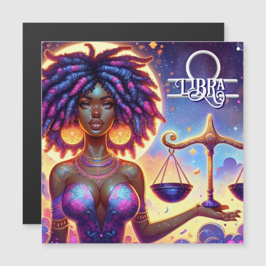 Astrologisch horoscoopteken Weegschaal Zodiac (Voorkant / Achterkant)