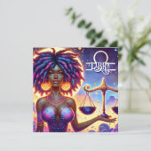 Astrologisch horoscoopteken Weegschaal Zodiac (Staand voorkant)